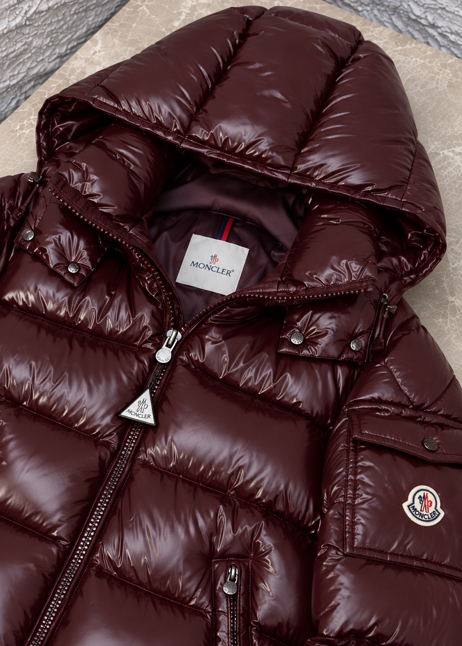 Doudoune Maya Bordeaux