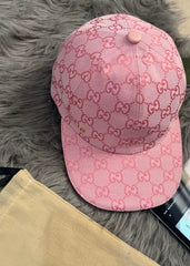 Casquette GG rose