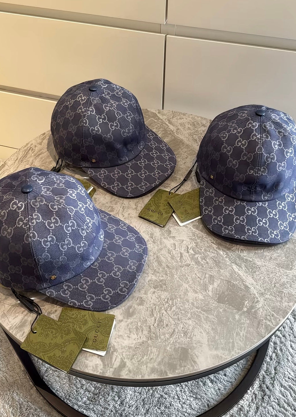 Casquette GG bleu