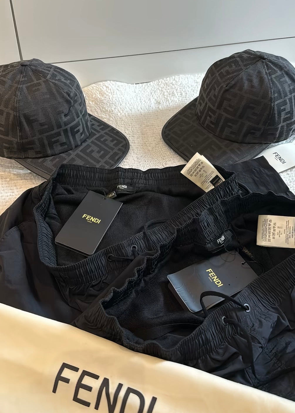 FF Black Swim Shorts