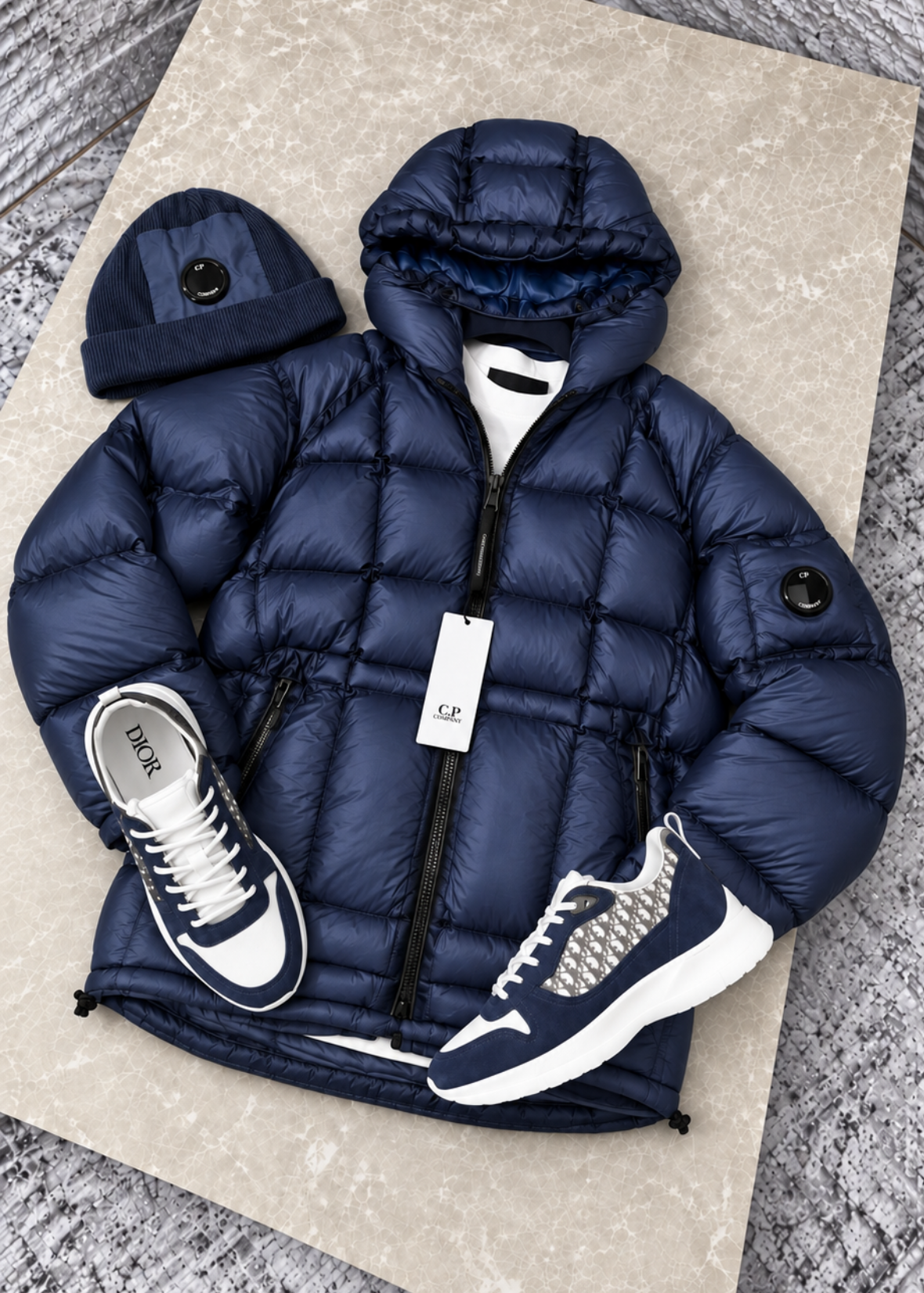 Doudoune CP Bleu Nuit