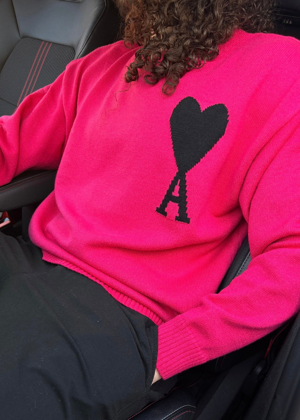 Rosa Pullover für Freunde