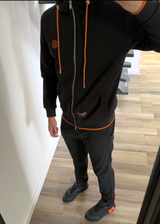 Veste H Noir/Orange