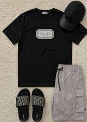 T-shirt CD noir