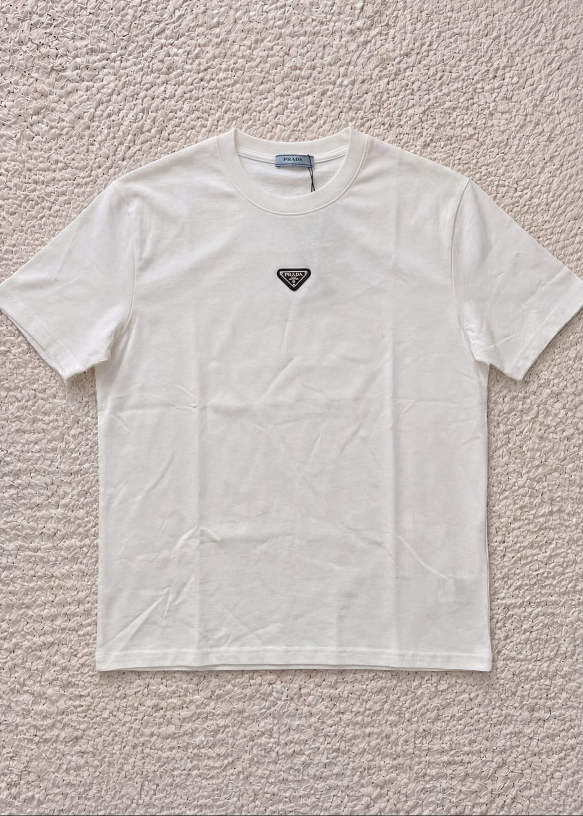 Weißes Prvda-T-Shirt