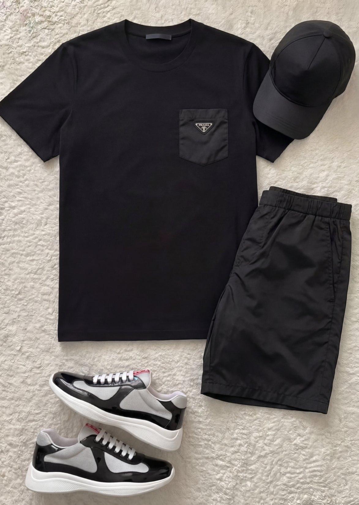 Prvda T-Shirt, schwarz