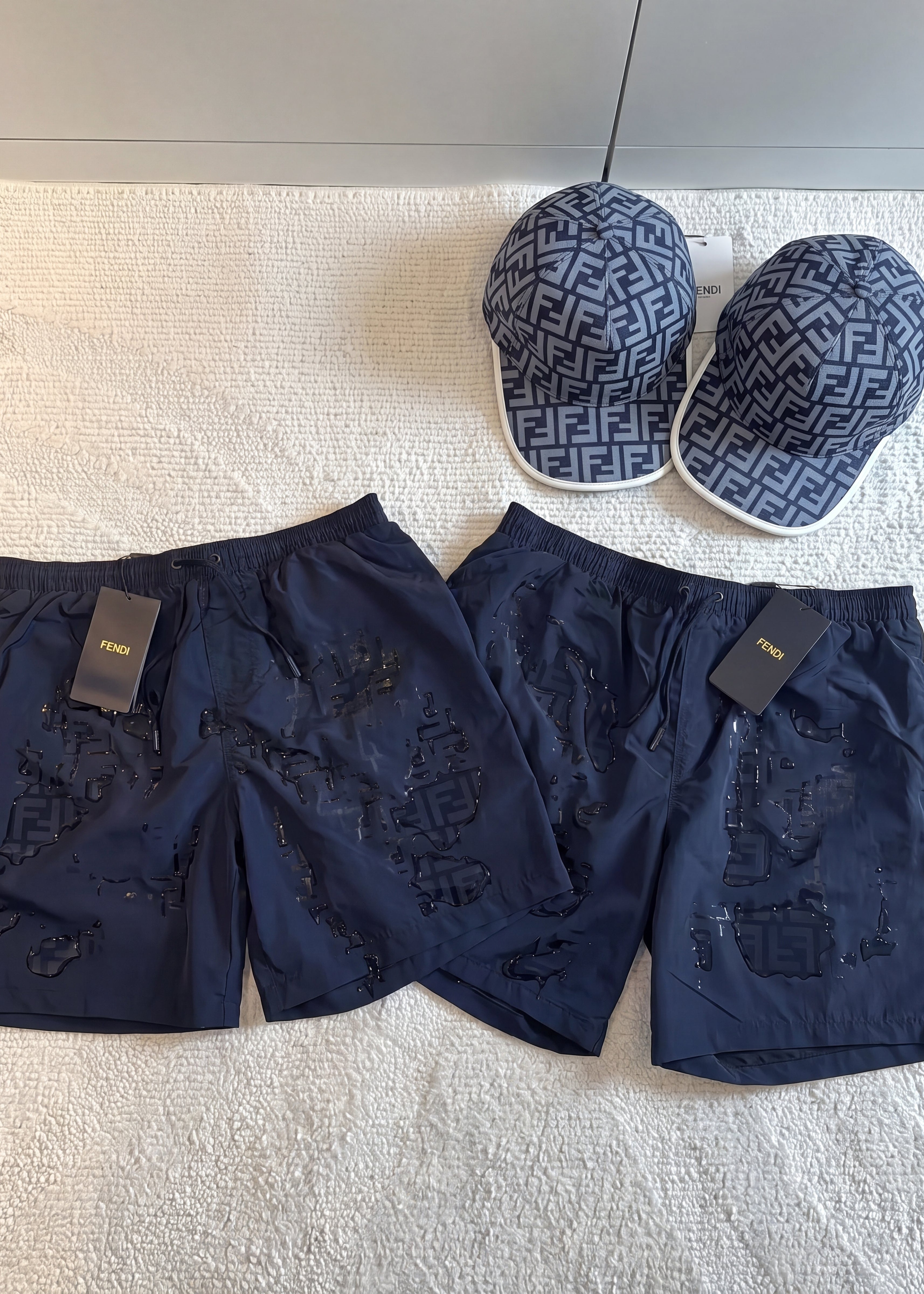 Short bain FF bleu nuit
