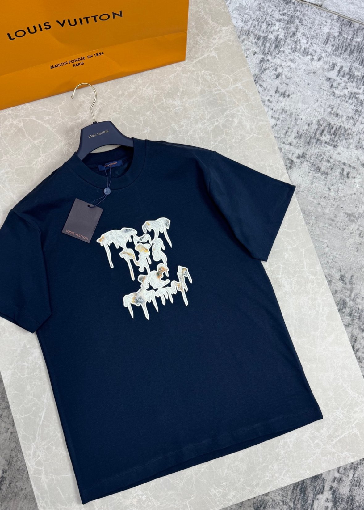 T-shirt LV Bleu Nuit