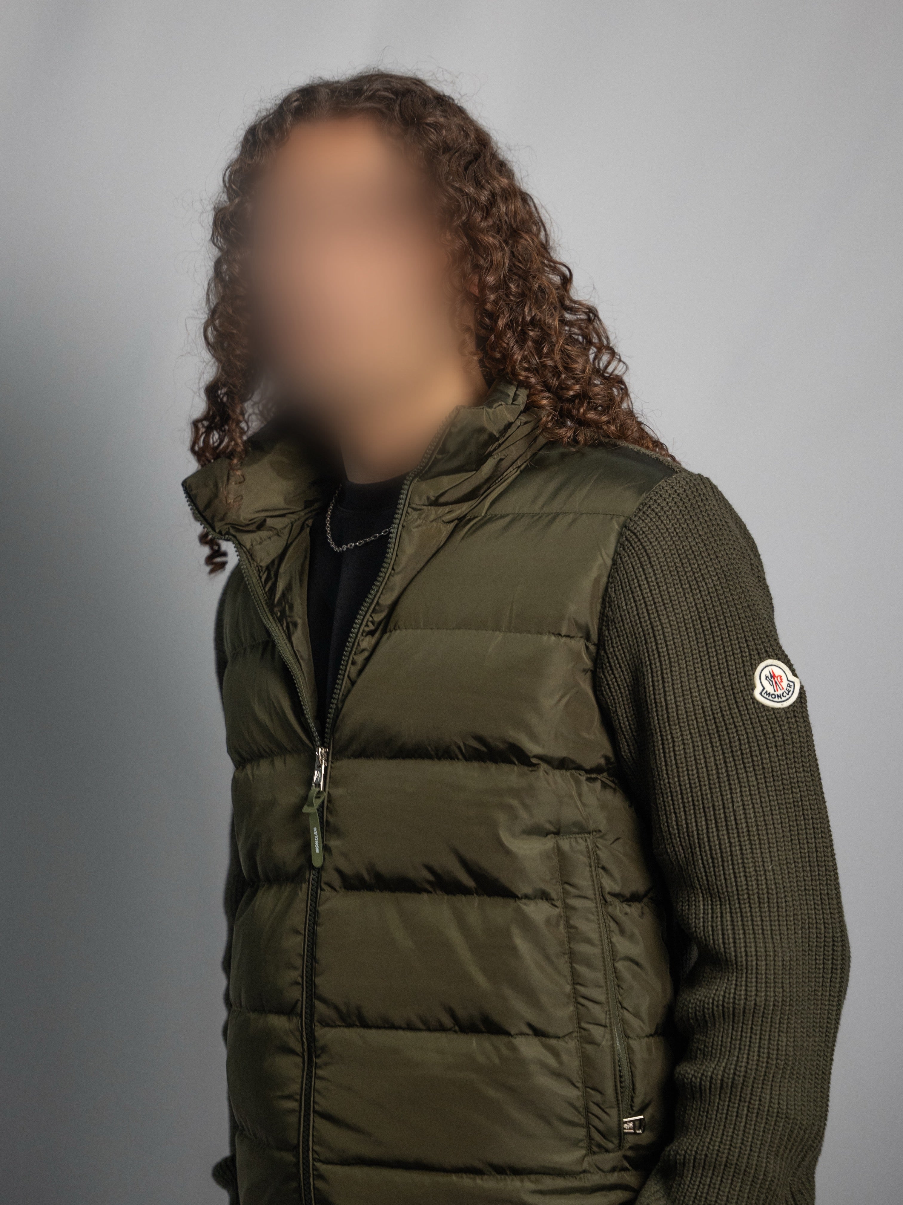 Moncler Khaki Vest - Mid-season