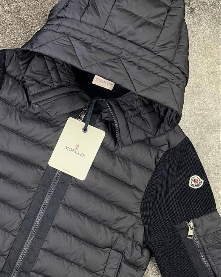 Gilet Mcr maille noir