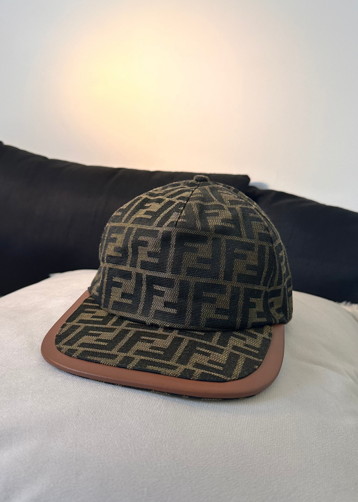Casquette FF marron