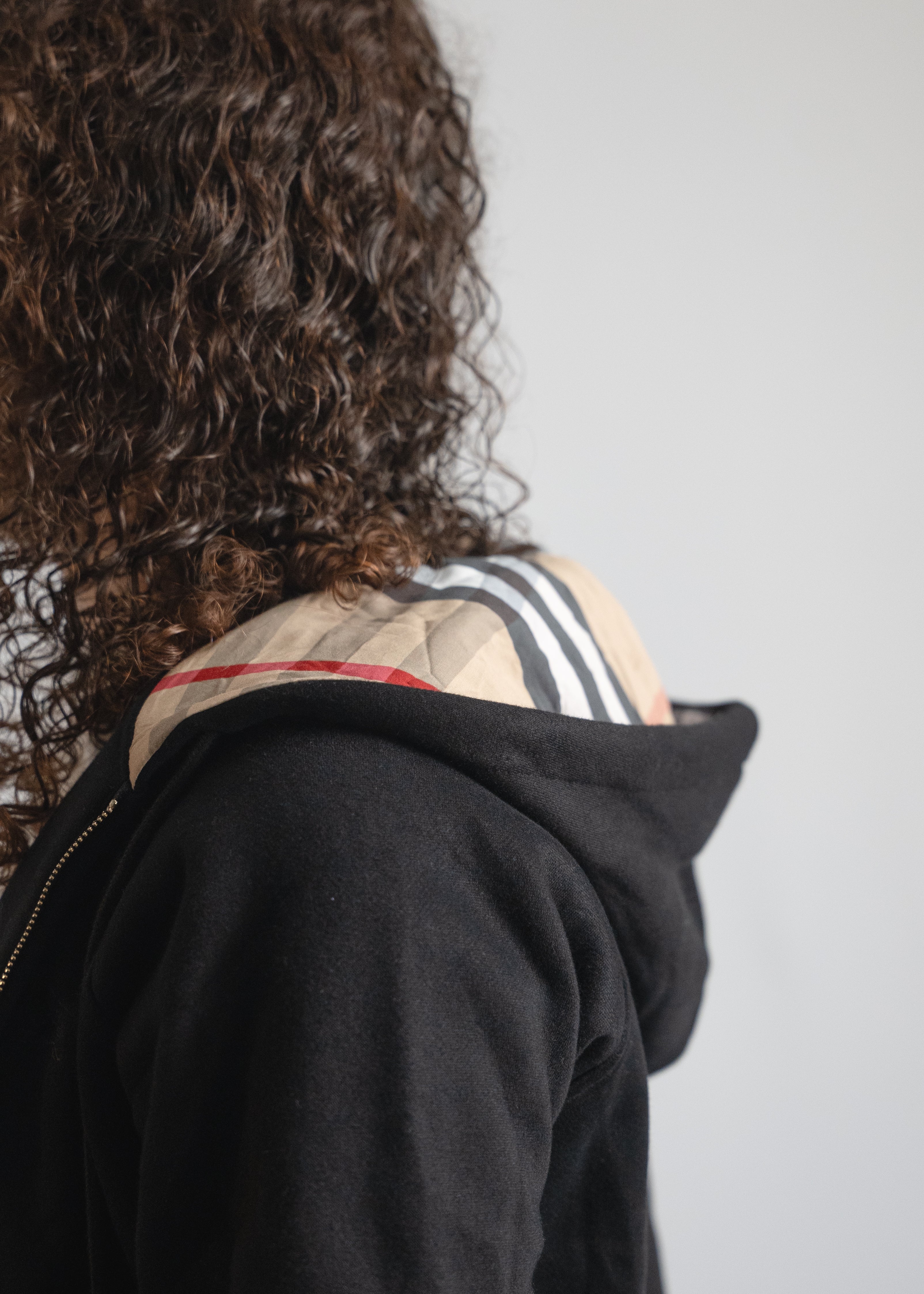 Sweat zippé brb noir