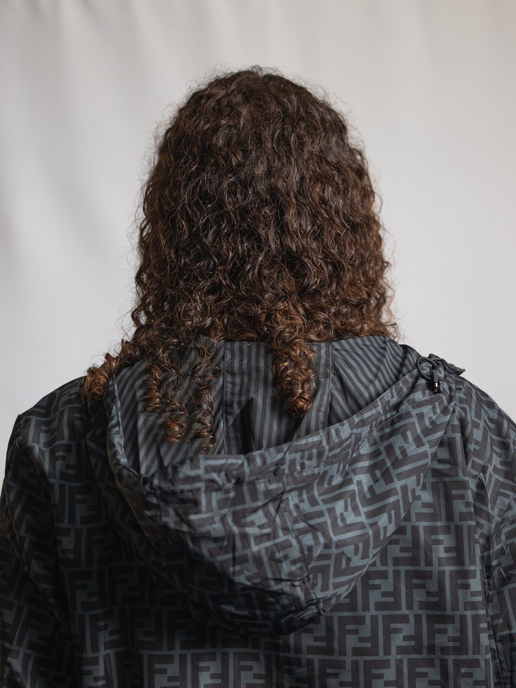 Fendi Reversible Windbreaker Grey - Men