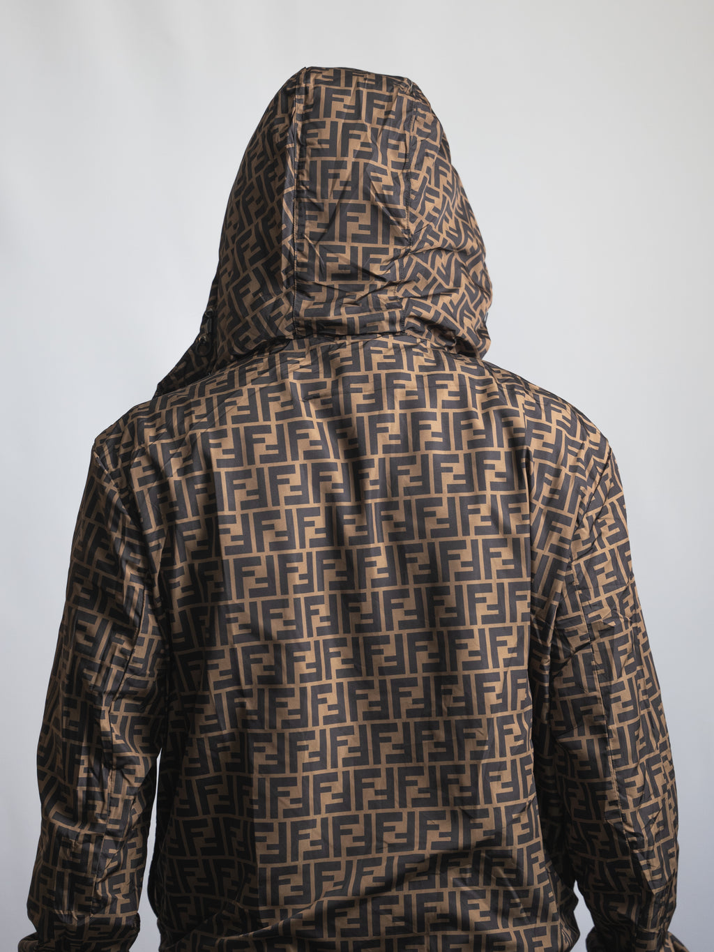 Fendi Wendbare Windjacke Braun