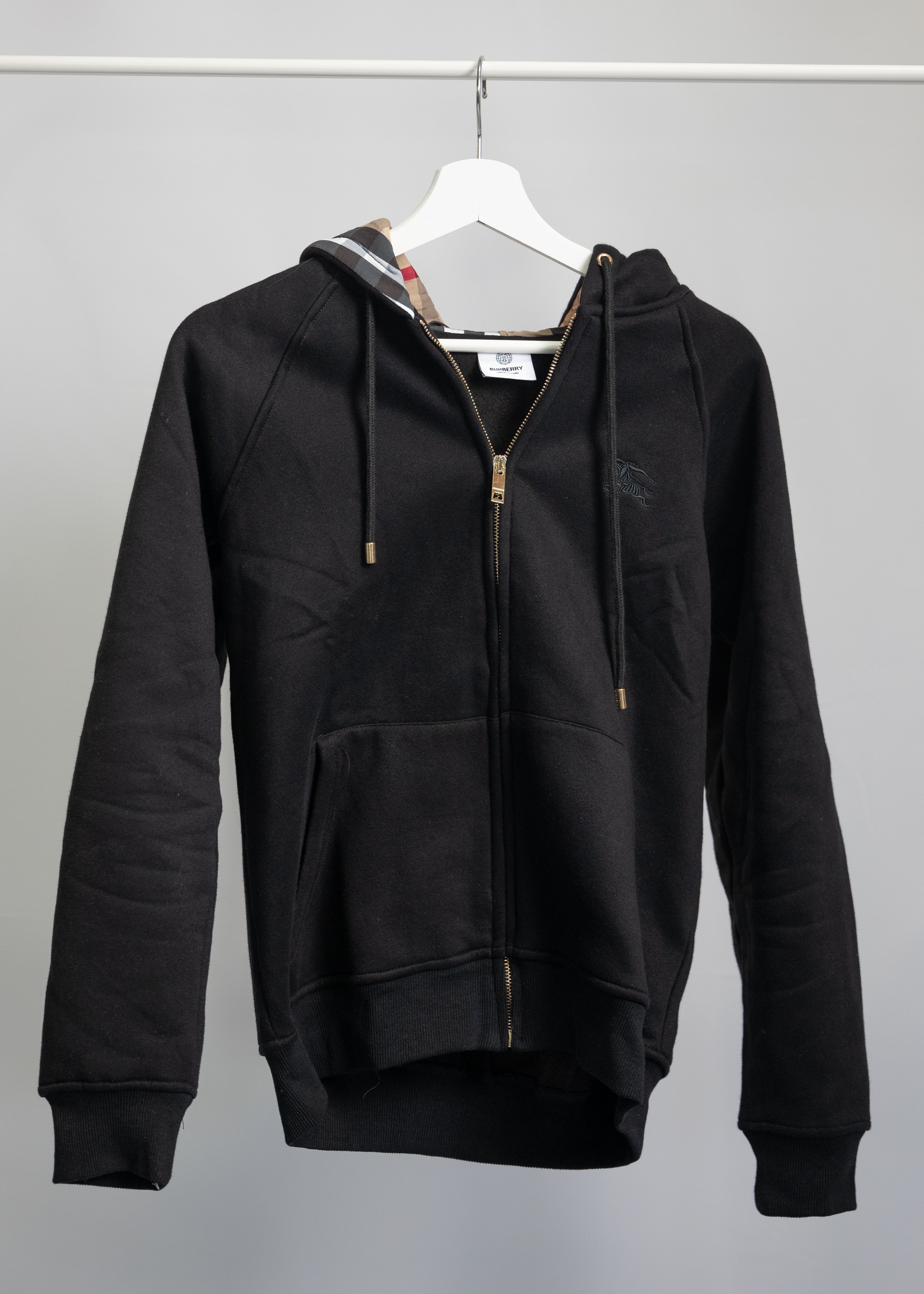 Sweat zippé brb noir
