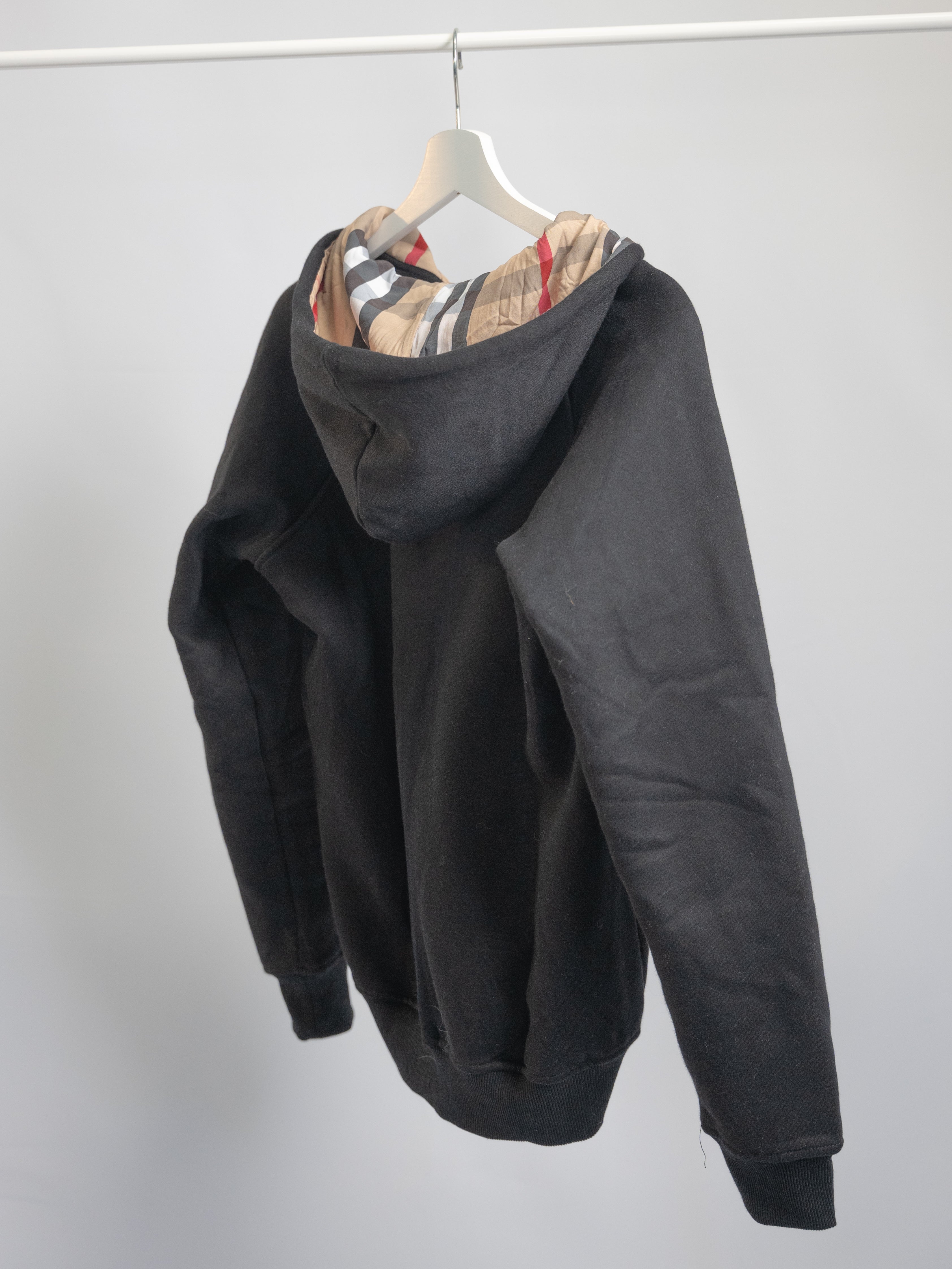 Burberry Black Zip-Up Sweatshirt - Men