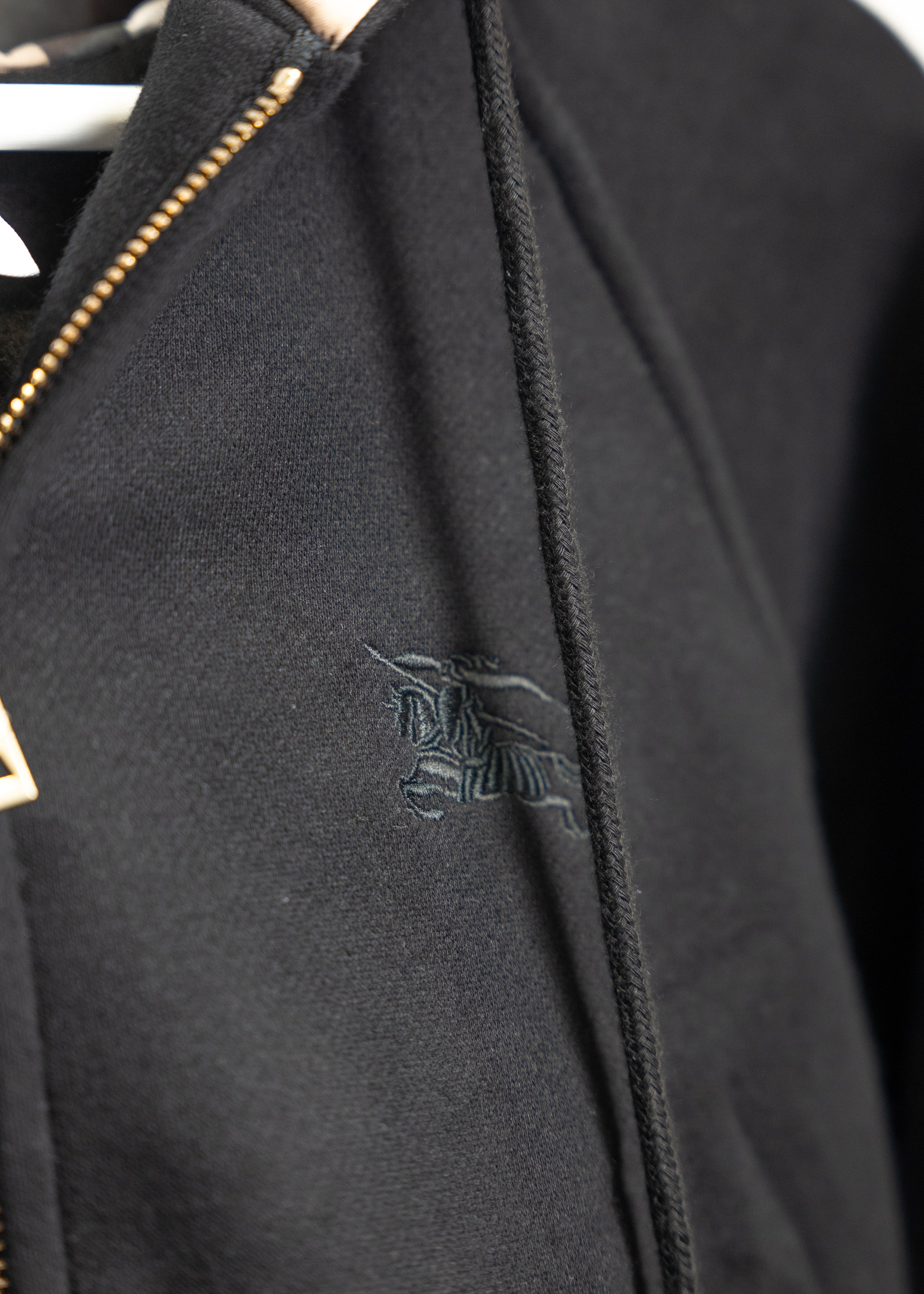 Sweat zippé brb noir