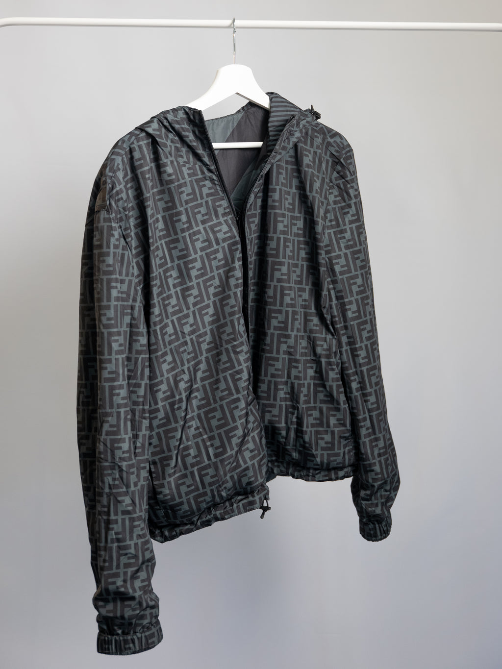 Fendi Reversible Windbreaker Grey - Men