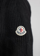 Gilet Mcr maille noir