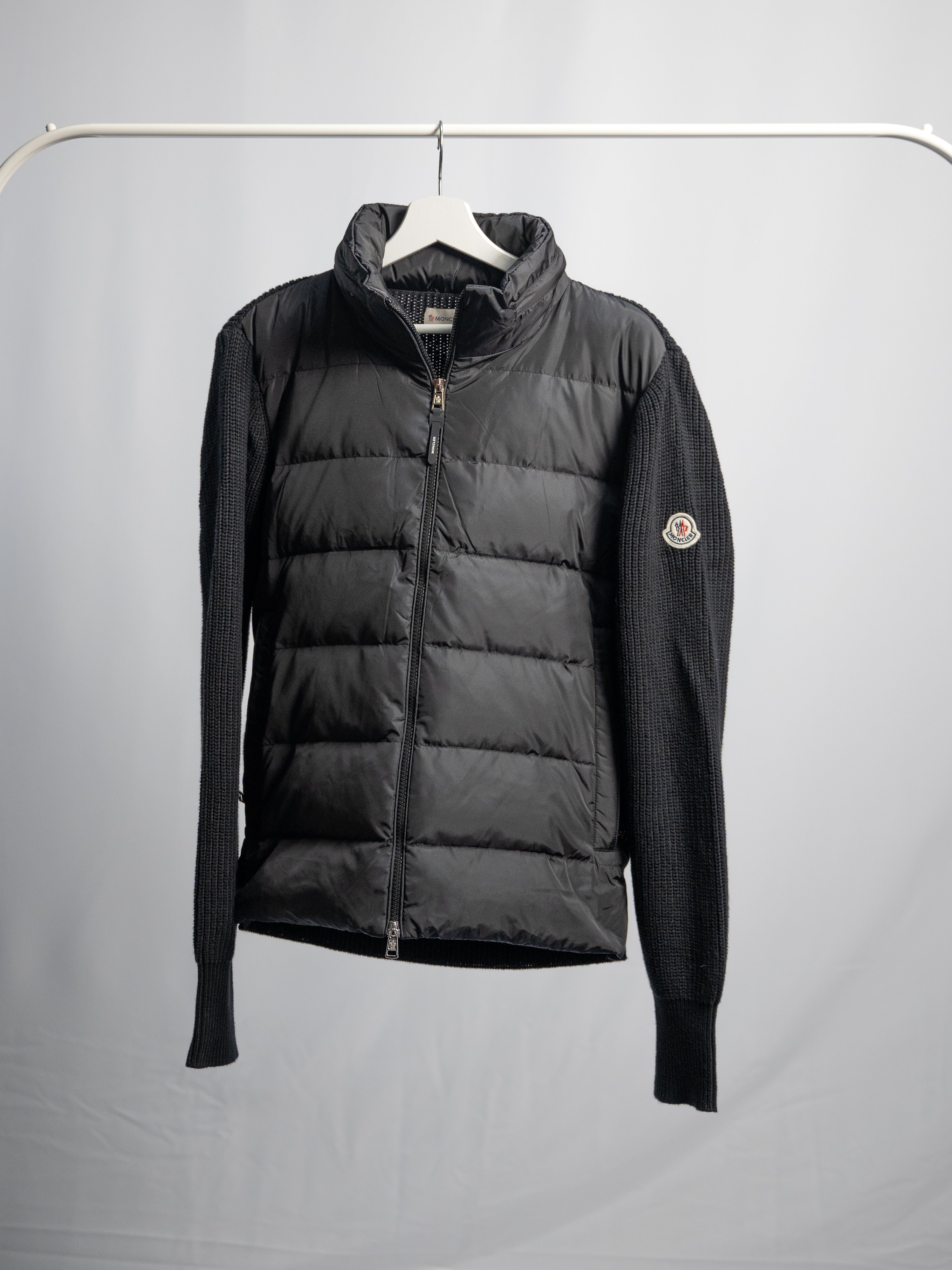 Moncler Black Vest - Mid-season