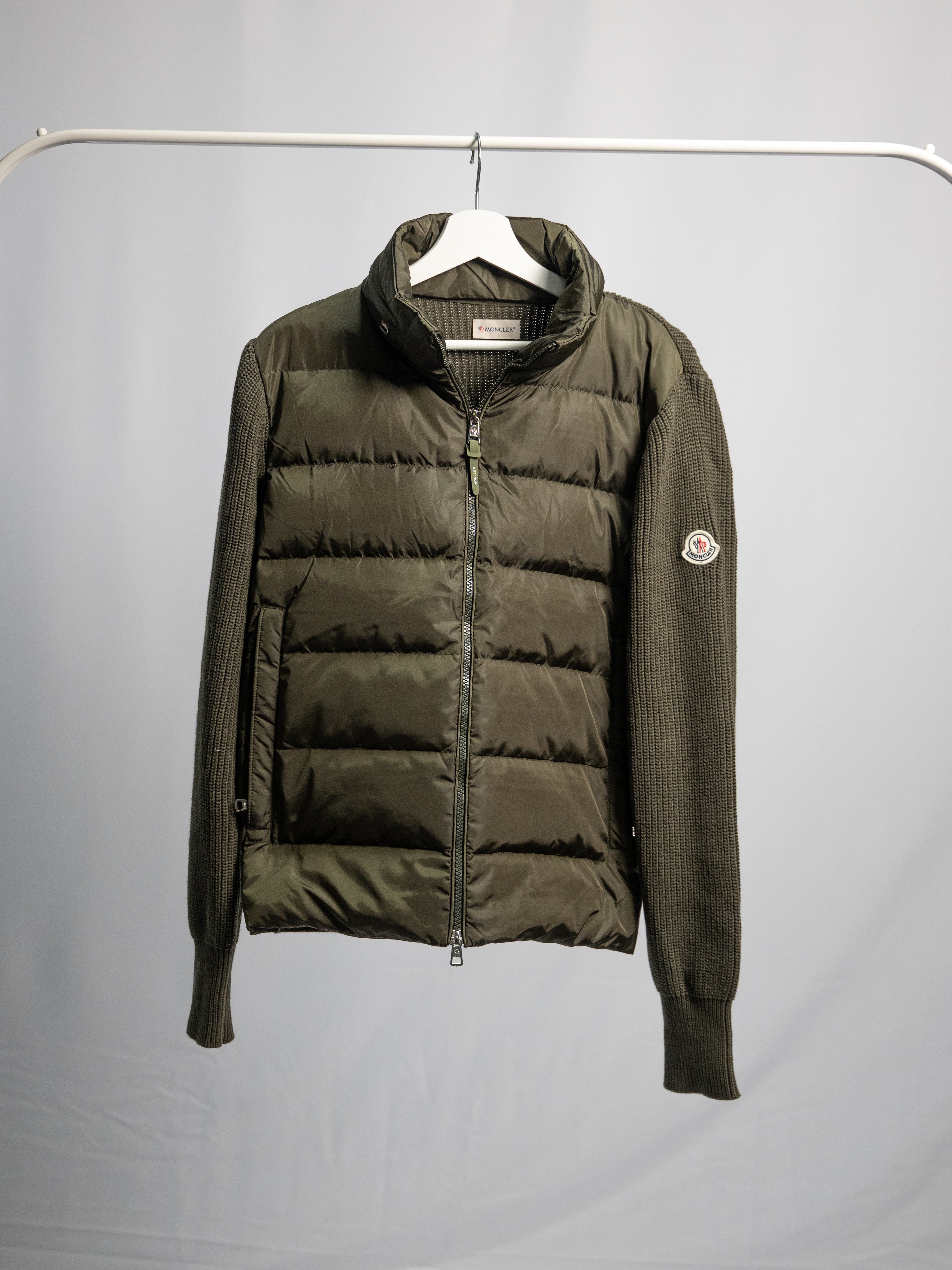 Moncler Khaki Vest - Mid-season