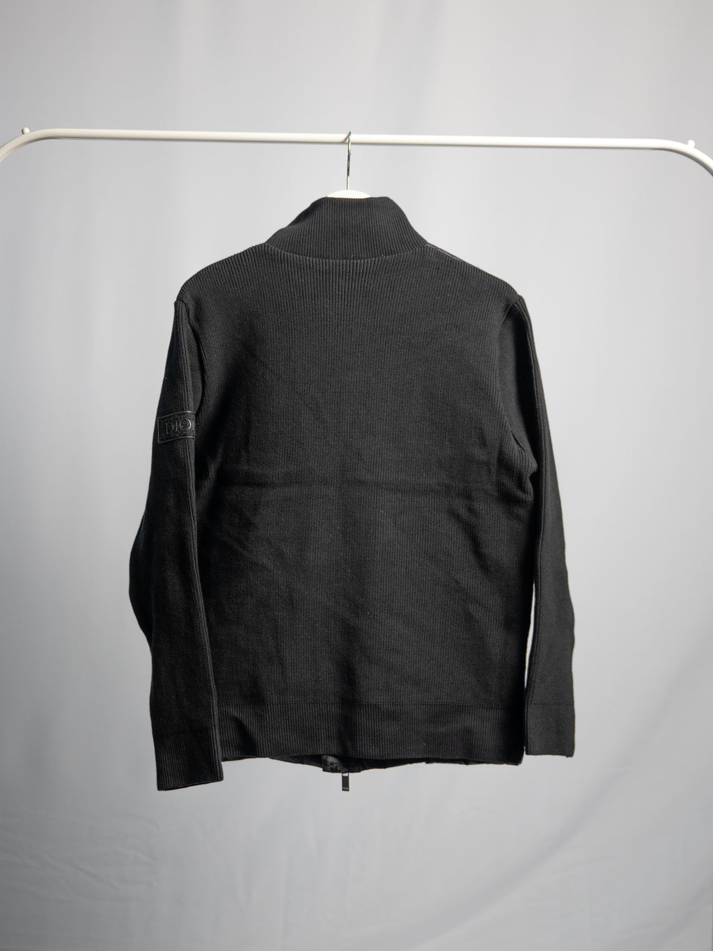 Dior Oblique Black Jacket – Mesh Sleeves