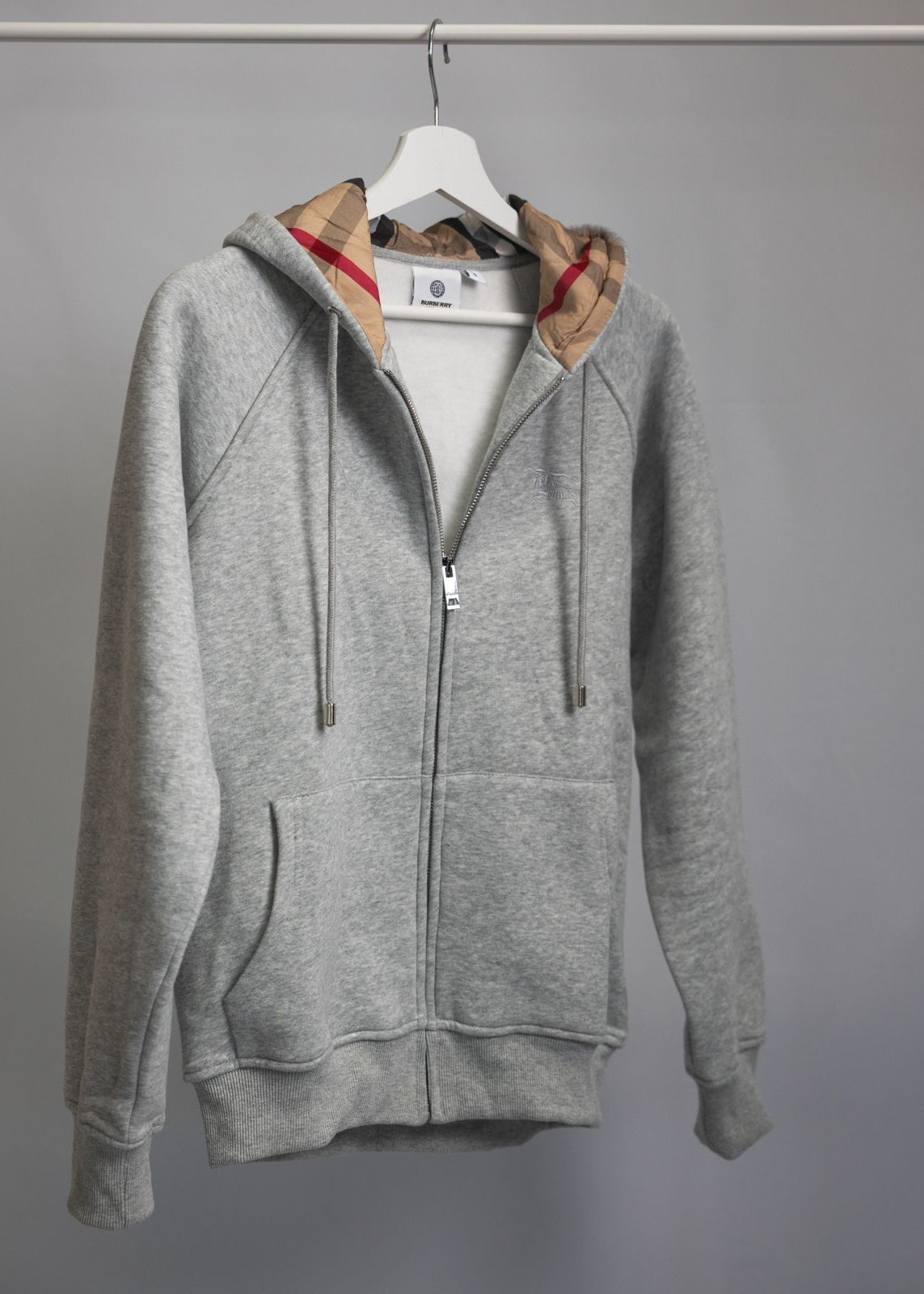 Sweat zippé brb gris